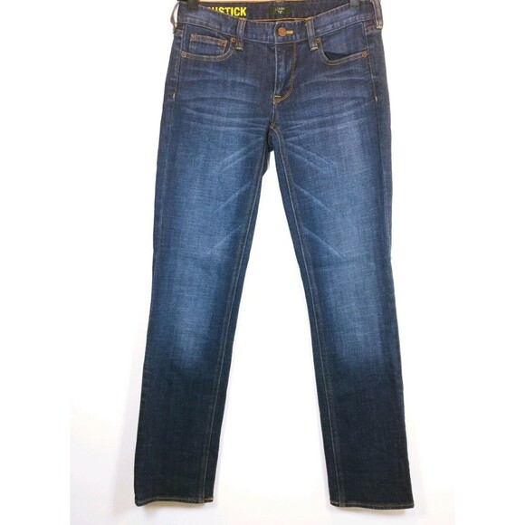J CREW Matchstick Low RIse Women's Skinny slight stretch Jeans Size 26S. - Picture 1 of 6